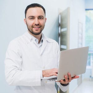 Doctor With Laptop